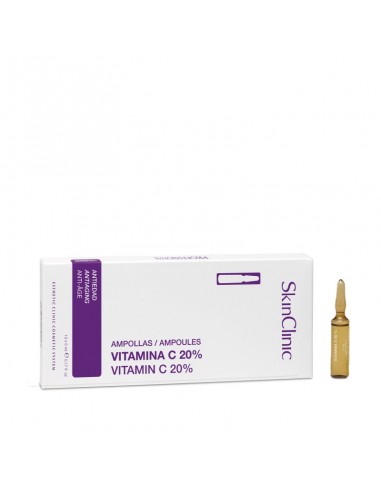 Vitamina C  20%  SKINCLINIC 5ml. 10un.