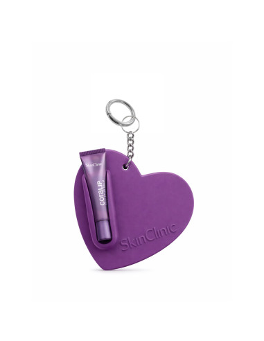 CORALIP + heart keychain