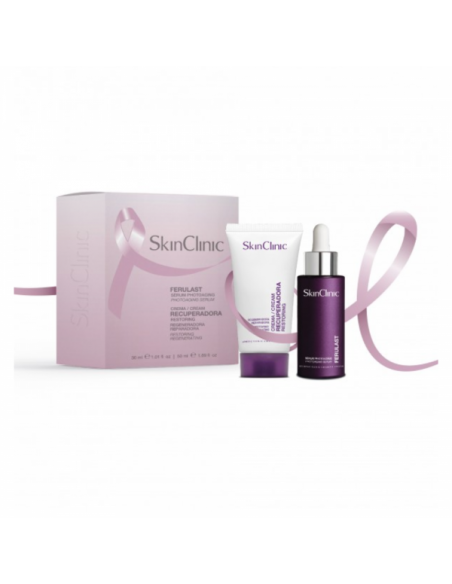 Pack Ferulast Serum 30 ml. + Crema Regeneratoare 50 ml. + Bratara roz ( pachet solidar ) - SkinClinic